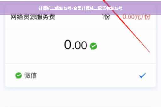 计算机二级怎么考-全国计算机二级证书怎么考