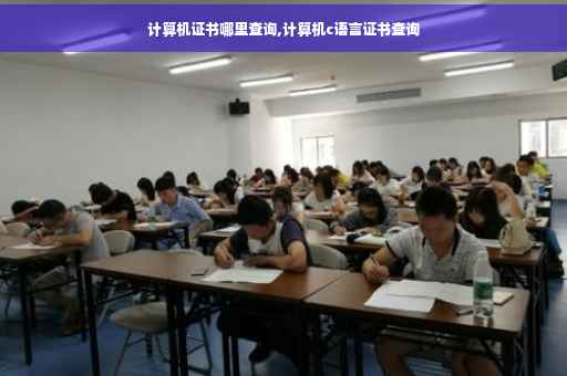 计算机证书哪里查询,计算机c语言证书查询