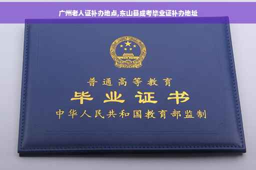 广州老人证补办地点,东山县成考毕业证补办地址