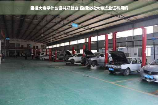 函授大专学什么证书好就业,函授党校大专毕业证有用吗