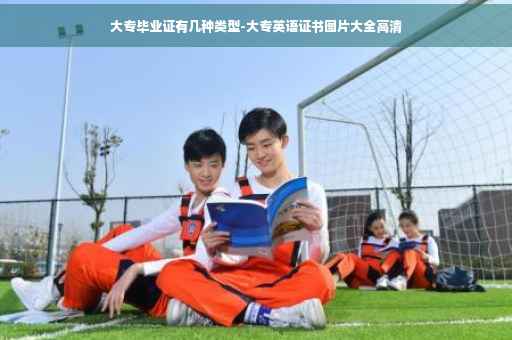 大专毕业证有几种类型-大专英语证书图片大全高清