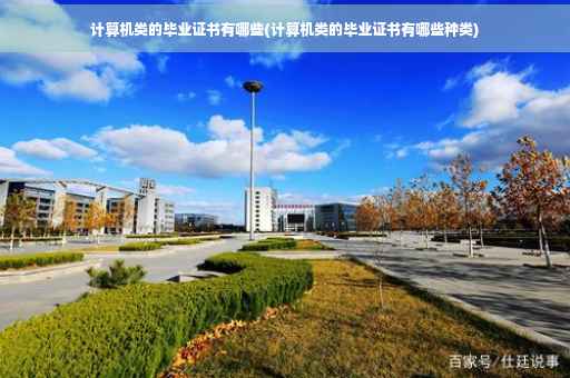 计算机类的毕业证书有哪些(计算机类的毕业证书有哪些种类)
