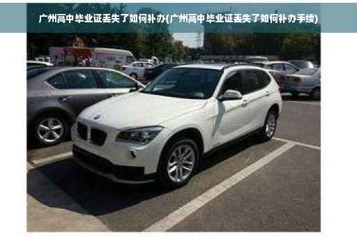 广州高中毕业证丢失了如何补办(广州高中毕业证丢失了如何补办手续)