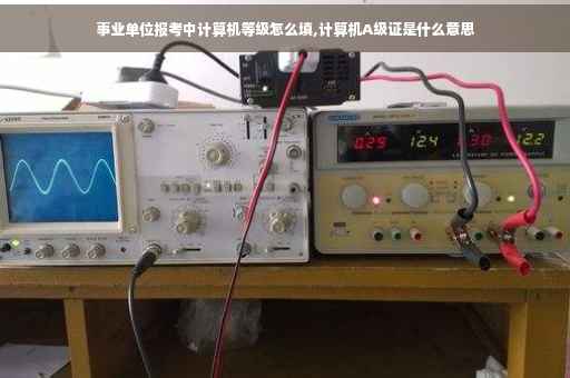 事业单位报考中计算机等级怎么填,计算机A级证是什么意思