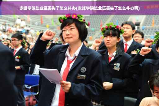 赤峰学院毕业证丢失了怎么补办(赤峰学院毕业证丢失了怎么补办呢)