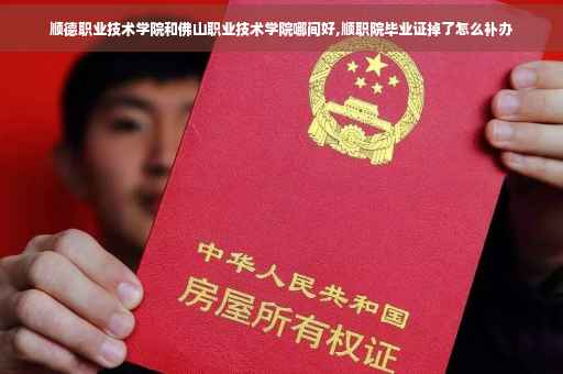顺德职业技术学院和佛山职业技术学院哪间好,顺职院毕业证掉了怎么补办