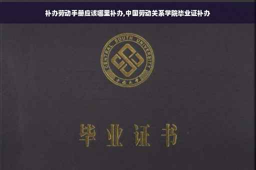 补办劳动手册应该哪里补办,中国劳动关系学院毕业证补办