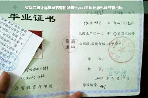 省级二级计算机证书有用吗知乎,cct全国计算机证书有用吗