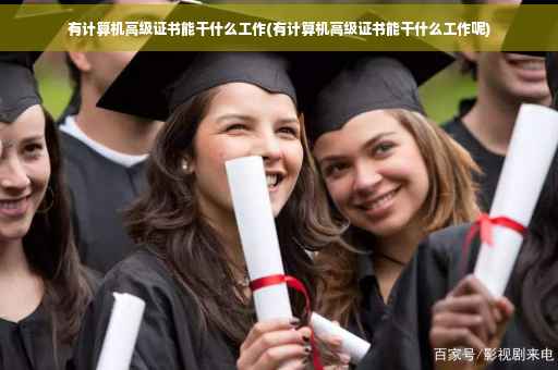 有计算机高级证书能干什么工作(有计算机高级证书能干什么工作呢)