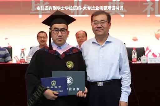 专科还有副学士学位证吗-大专毕业需要双证书吗