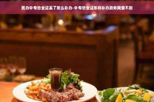 民办中专毕业证丢了怎么补办-中专毕业证怎样补办政务网查不到