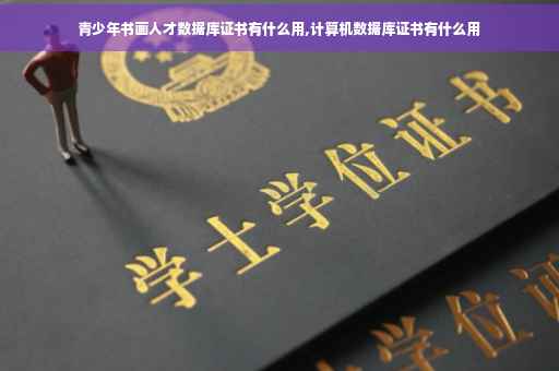 青少年书画人才数据库证书有什么用,计算机数据库证书有什么用