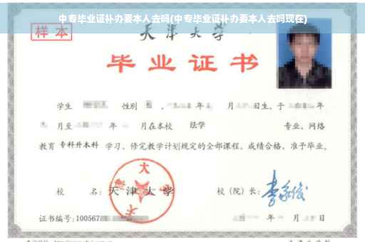 中专毕业证补办要本人去吗(中专毕业证补办要本人去吗现在)