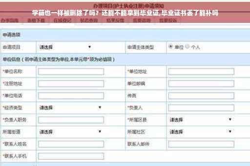 学籍也一样被删除了吗？还能不能拿到毕业证,毕业证书丢了能补吗