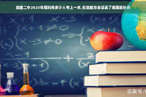 宣威二中2023年理科有多少人考上一本,在宣威毕业证丢了哪里能补办