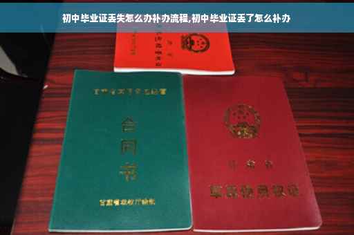 初中毕业证丢失怎么办补办流程,初中毕业证丢了怎么补办