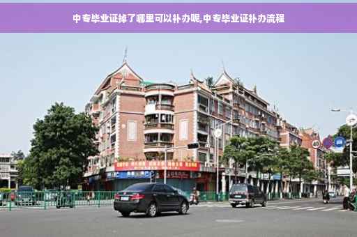 中专毕业证掉了哪里可以补办呢,中专毕业证补办流程