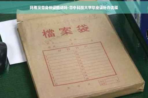 玛雅没带身份证能进吗-华中科技大学毕业证补办流程