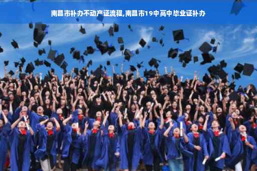 南昌市补办不动产证流程,南昌市19中高中毕业证补办