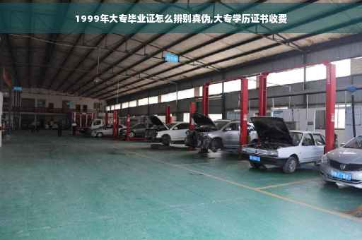 1999年大专毕业证怎么辨别真伪,大专学历证书收费