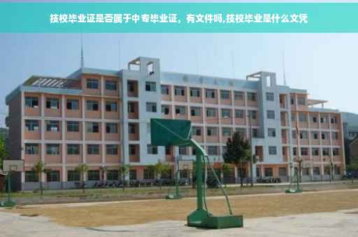 技校毕业证是否属于中专毕业证，有文件吗,技校毕业是什么文凭