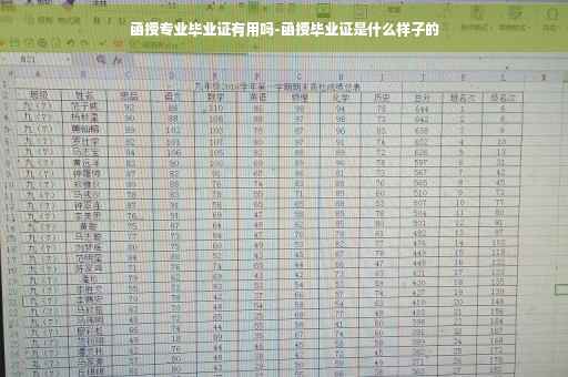 函授专业毕业证有用吗-函授毕业证是什么样子的