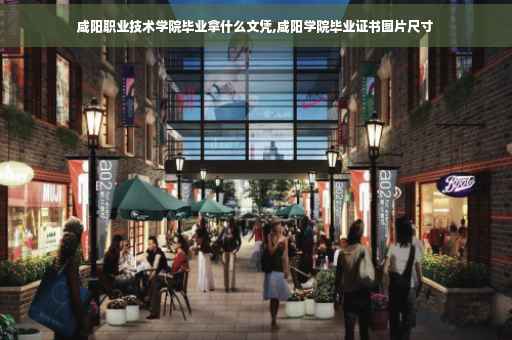 咸阳职业技术学院毕业拿什么文凭,咸阳学院毕业证书图片尺寸