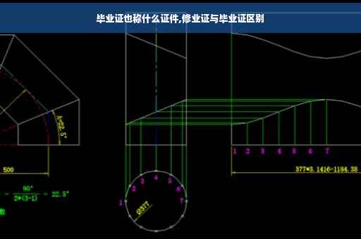 毕业证也称什么证件,修业证与毕业证区别