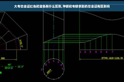 大专毕业证红色和蓝色有什么区别,学硕和专硕拿到的毕业证有区别吗