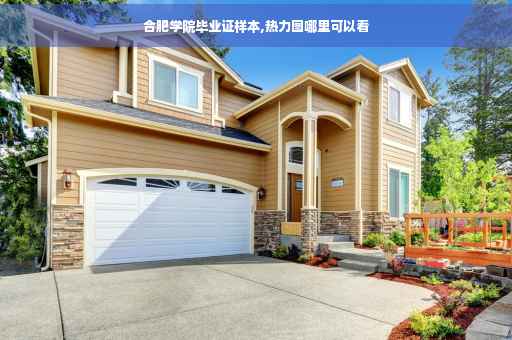 合肥学院毕业证样本,热力图哪里可以看
