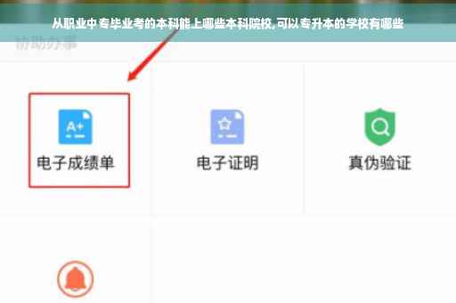 从职业中专毕业考的本科能上哪些本科院校,可以专升本的学校有哪些