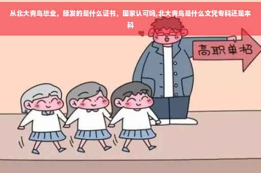 从北大青鸟毕业，颁发的是什么证书，国家认可吗,北大青鸟是什么文凭专科还是本科