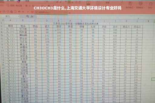CH3OCH3是什么,上海交通大学环境设计专业好吗