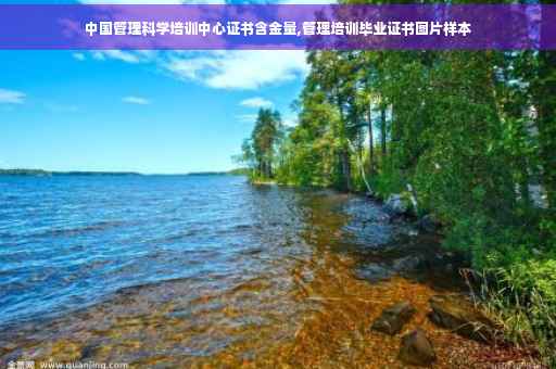 中国管理科学培训中心证书含金量,管理培训毕业证书图片样本