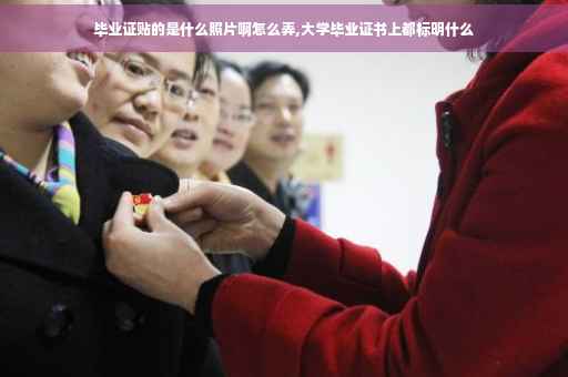 毕业证贴的是什么照片啊怎么弄,大学毕业证书上都标明什么