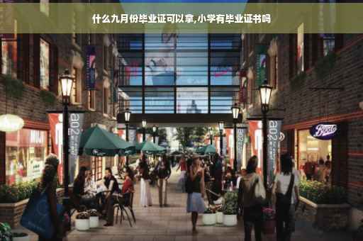什么九月份毕业证可以拿,小学有毕业证书吗