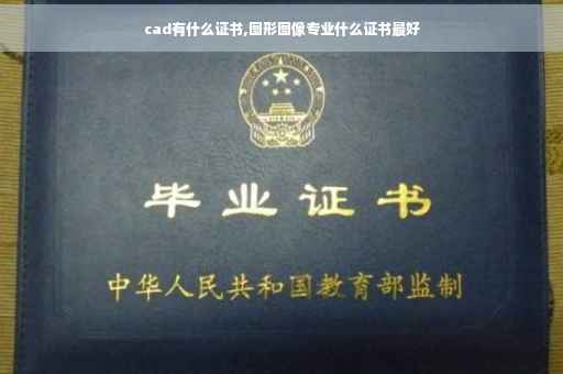 cad有什么证书,图形图像专业什么证书最好