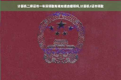 计算机二级证书一年没领取有谁知道去哪领吗,计算机2证书领取
