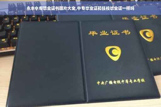 永丰中专毕业证书图片大全,中专毕业证和技校毕业证一样吗