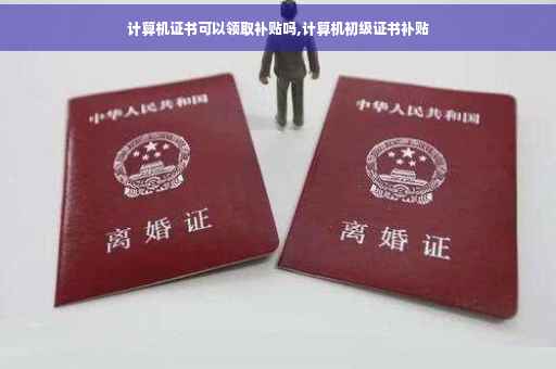 计算机证书可以领取补贴吗,计算机初级证书补贴