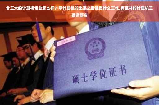 合工大的计算机专业怎么样？学计算机的出来之后能做什么工作,有证书的计算机工程师薪资