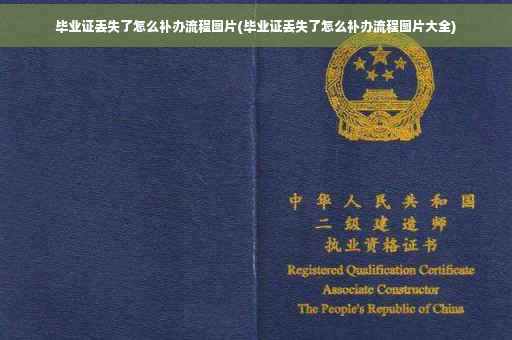 毕业证丢失了怎么补办流程图片(毕业证丢失了怎么补办流程图片大全)