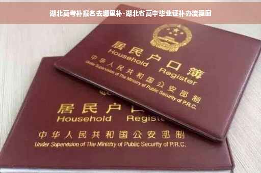 湖北高考补报名去哪里补-湖北省高中毕业证补办流程图