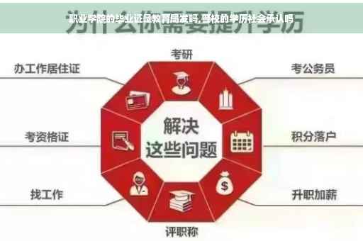 职业学院的毕业证是教育局发吗,警校的学历社会承认吗