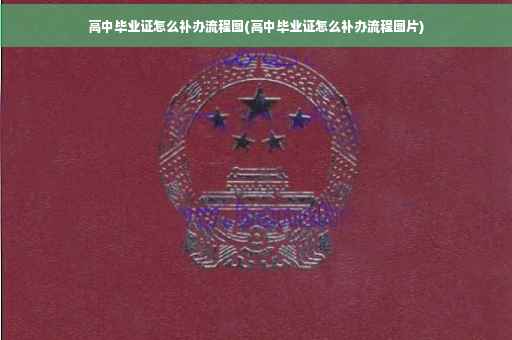 高中毕业证怎么补办流程图(高中毕业证怎么补办流程图片)