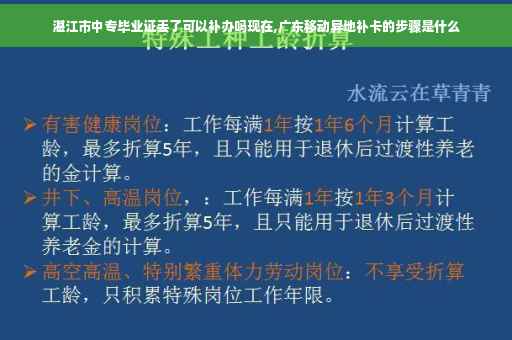 湛江市中专毕业证丢了可以补办吗现在,广东移动异地补卡的步骤是什么