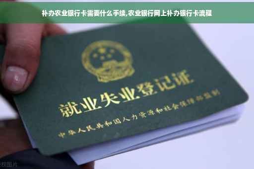补办农业银行卡需要什么手续,农业银行网上补办银行卡流程