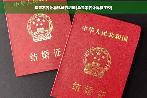 乌鲁木齐计算机证书培训(乌鲁木齐计算机学校)