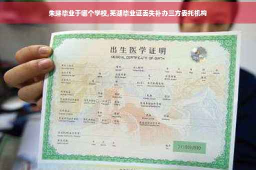 朱琳毕业于哪个学校,芜湖毕业证丢失补办三方委托机构