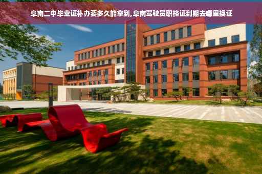阜南二中毕业证补办要多久能拿到,阜南驾驶员职格证到期去哪里换证